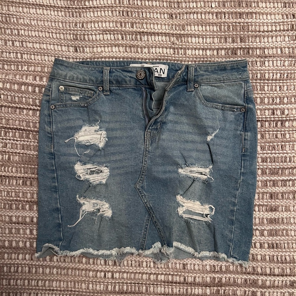 Denim skirt